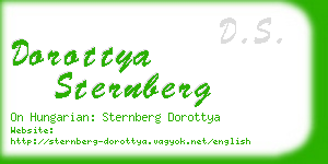 dorottya sternberg business card